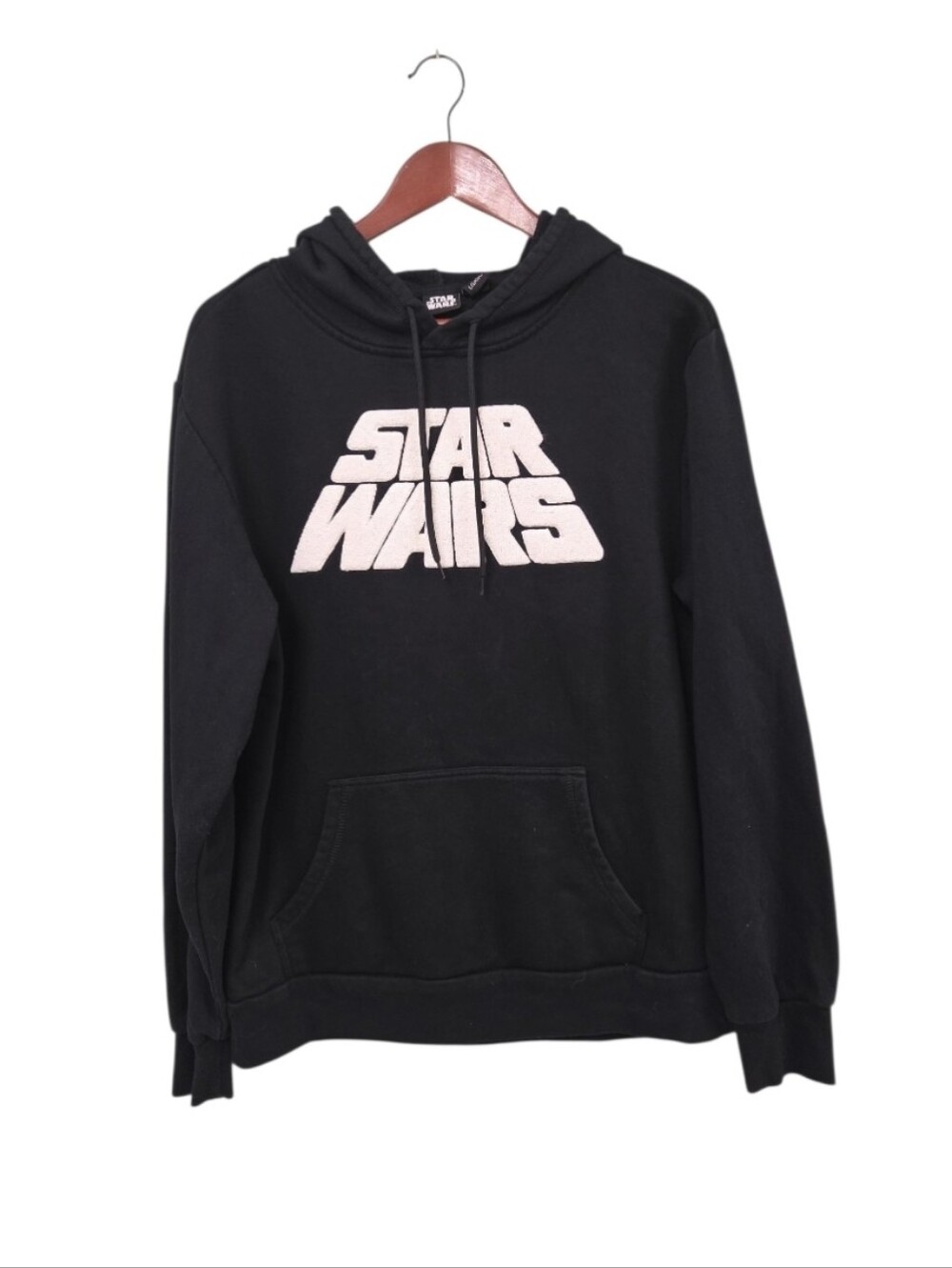Star Wars pullover hoodie featuring a Back Hit Logo Mens Size Large Sci Fi